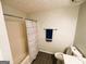 Bathroom with a tub and shower combo at 5445 Maltdie, Sugar Hill, GA 30518