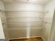 Walk-in closet with wire shelving to maximize storage space at 5445 Maltdie, Sugar Hill, GA 30518