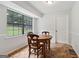 Cozy dining area with a window, perfect for Gathering meals at 147 Pine St, Covington, GA 30014