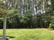 Large, grassy backyard surrounded by mature trees, offering privacy and space at 85 Crabapple Ridge Dr, Oxford, GA 30054