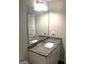 Bathroom with a granite countertop and a large mirror at 85 Crabapple Ridge Dr, Oxford, GA 30054
