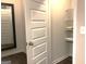 Walk-in closet with shelves and ample storage space at 85 Crabapple Ridge Dr, Oxford, GA 30054
