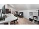 Bright home office featuring a work space, modern desk, comfortable chair, and storage solutions at 48 Star Spangled Ln, Peachtree City, GA 30269