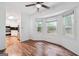 Cozy dining area with a bay window, perfect for enjoying meals with natural light at 954 Camp Creek Sw Dr, Lilburn, GA 30047