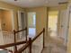 Second-floor hallway showing bathroom, laundry closet, and bedroom at 4199 Elderberry Nw Dr, Acworth, GA 30101