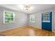 Bright living room with hardwood floors and plenty of natural light at 1737 Cahoon Sw St, Atlanta, GA 30310