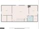 Third floor plan featuring four rooms and one bathroom at 416 Fairway Dr, Acworth, GA 30101