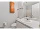 A clean, simple bathroom with standard fixtures at 380 Peach Drive, Mcdonough, GA 30253