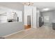 The dining room, living room, and kitchen area blend seamlessly together at 380 Peach Drive, Mcdonough, GA 30253