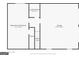 Floor plan showing the layout of the home with dimensions and labeled basement, garage, and laundry room at 4496 Housworth Dr, Lithonia, GA 30038