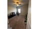 Bedroom features carpet flooring and natural light from a window at 64 N Village Cir, Rydal, GA 30171