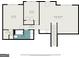 Detailed floorplan showcasing bedroom sizes, recreation room, bathroom and hall layout, for a clear view of the property's design at 301 Retreat Way, Carrollton, GA 30116
