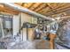 Unfinished basement showing exposed beams, utilities, and ample storage space at 708 Delanie Way, Stone Mountain, GA 30083