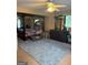 Bedroom with a large bed, dresser, and ample space for bedroom furniture at 268 Rountree Rd, Riverdale, GA 30274