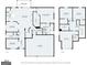 Comprehensive home floorplans of the first and second floors, detailing all rooms and dimensions at 132 Whitworth Dr # 15, Locust Grove, GA 30248