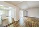 Bright living area with modern flooring, open floor plan, and high ceilings at 3260 Russell St, Hapeville, GA 30354