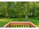 This backyard features a deck with lovely views at 1381 Sharon Sw St, Atlanta, GA 30314