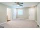 Cozy bedroom featuring neutral colors, a ceiling fan, and ample natural light at 1381 Sharon Sw St, Atlanta, GA 30314
