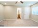 Well-lit bedroom with access to an ensuite bathroom, enhancing privacy and convenience at 1381 Sharon Sw St, Atlanta, GA 30314