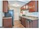 Well-equipped kitchen featuring stainless steel appliances and ample cabinet storage at 1381 Sharon Sw St, Atlanta, GA 30314