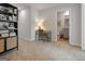 Hallway with view of desk, bookshelf, and bathroom at 123 Meadowview Dr # 15, Temple, GA 30179