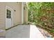 Backyard patio with white door entry at 204 Eleanor Court, Stockbridge, GA 30281