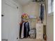 This closet has shelving and space for your clothes and accessories at 480 Mitchell Rd, Covington, GA 30014