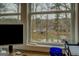Lake view from the office with water views, dock and beautiful mature trees at 480 Mitchell Rd, Covington, GA 30014