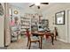 Bright office featuring a round desk, chair, and built-in storage at 135 Adam Ridge Ln, Fayetteville, GA 30214