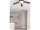 Loft with ceiling fan and neutral color scheme at 5550 Rialto Way, Cumming, GA 30040