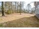 Expansive backyard with mature trees, offering ample space for outdoor activities and relaxation at 192 Pecan Dr, Canton, GA 30114