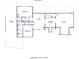 Upper level floor plan highlighting bedrooms, loft, bonus room, and attic storage at 76 Telfair Ct, Acworth, GA 30101