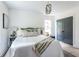 Spacious bedroom with light walls and dark gray doors at 1699 Olympian Sw Way, Atlanta, GA 30310