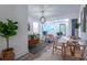 Open concept living and dining area with modern decor at 1699 Olympian Sw Way, Atlanta, GA 30310