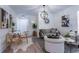 Modern living room with seating area and dining table at 1699 Olympian Sw Way, Atlanta, GA 30310