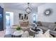 Open concept living space, featuring stylish seating and decor at 1699 Olympian Sw Way, Atlanta, GA 30310