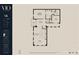 Floor plan for Unit 1A showing the living room, kitchen, primary bedroom, and den at 318 Sandy Springs Cir # 110, Atlanta, GA 30328