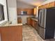 Updated kitchen with stainless steel appliances and granite countertops at 46 Leland Sw Dr, Mableton, GA 30126