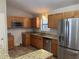 Renovated kitchen, granite countertops, stainless steel appliances at 46 Leland Sw Dr, Mableton, GA 30126