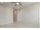 Spacious bedroom with a ceiling fan and plenty of natural light at 88 Black Gum Ln # 43, Auburn, GA 30011
