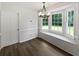 Bright dining room featuring a bay window with a bench seat at 225 Woodfield Ct, Mcdonough, GA 30253