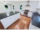 Modern kitchen with new appliances, granite countertops and kitchen island at 3159 Nursery Se Rd, Smyrna, GA 30082