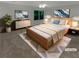 Bright bedroom featuring a plush bed, stylish decor, and lots of natural light at 3510 Stonewall Se Pl, Atlanta, GA 30339