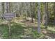 Entrance to the 'Reservoir Nature Trail' surrounded by trees and foliage at 3025 Sunset Pass, Canton, GA 30114