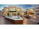 Exterior of an outdoor outlet mall with a central water feature at 3025 Sunset Pass, Canton, GA 30114