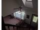 Aerial view of a living room with a ceiling fan and lots of natural light at 358 Gold Mine Rd, Dallas, GA 30157