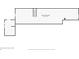 Floor plan displaying an attic with stairs and dimensions of 52'10