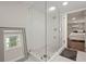 Bathroom with glass shower and white tile at 7 Yachting Way, Acworth, GA 30102
