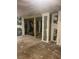 Unfinished basement featuring wooden beam and column, great for renovations and improvements at 1433 Woodland Sw Ter, Atlanta, GA 30311