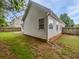 A view of the backyard including a drain pipe at 402 Lafayette St, Dallas, GA 30157
